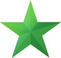 绿色星星
