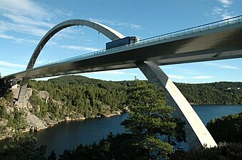 The Svinesund bridge