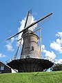 Wijk en Aalburg, Windmill: Stellingmolen (a high windmill with gallery) - "de Twee Gebroeders"