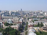 Symon Petliura street leading to the railway station