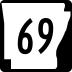 Highway 69 marker