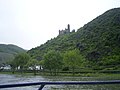 Burg Maus above the Rhine.