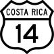 National Primary Route 14 shield}}