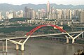 Image 10The Caiyuanba Bridge, an arch bridge in Chongqing, was completed in 2007. (from Yangtze)