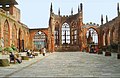 The ruins of the old Coventry Cathedral