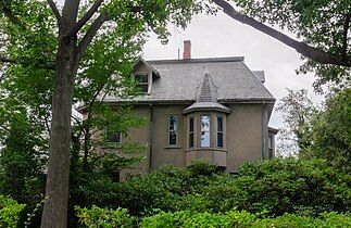 Longfellow's house in Cambridge, designed by Peabody & Stearns