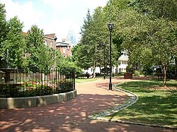 Fitler Square in Summer 2007