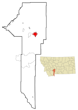 博兹曼市的地理位置
