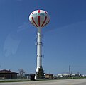 Airport Water Tower, since repainted