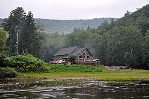 Hotel Manor in Slate Run along Pine Creek