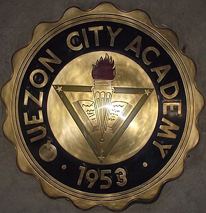 Quezon City Academy's logo
