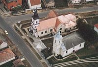 Aerial view of Mérk