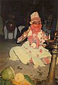 The performance of devotional koothu- Mathavilasam at Killikkurussi Mahadeva Kshetram by Mani Damodara Chakyar.