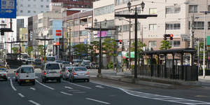 电车站全景(2009年4月)