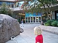 Courtyard entrance to the National Geographic Museum