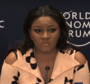 Omotola at the World Economic Forum in 2015