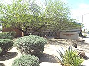 The First Church of Christ, Scientist building was built in 1962 and is located at 6927 E. Indian School Road. It is listed in the Scottsdale Historic Register.