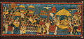 Serfoji & Amarasimha (Tanjore painting)
