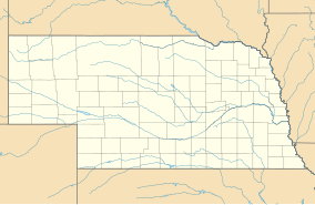 Map showing the location of Niobrara Valley Preserve