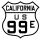 U.S. Route 99E marker