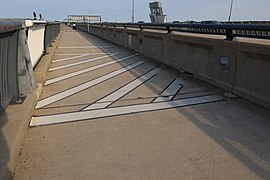 VA–DC boundary on the Woodrow Wilson Bridge