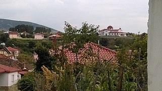 Bilisht and Orthodox Church (far right corner)