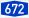 Bundesautobahn 672 number.svg