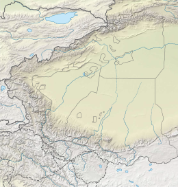 2015 Pishan earthquake is located in Southern Xinjiang