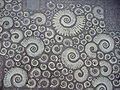 Lyme Regis Coade stone ammonites