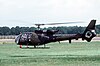 A Gazelle helicopter