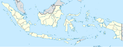 乌戎库隆国家公园在印度尼西亚的位置