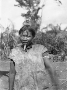 Woman, photographed by Erland Nordenskiöld 1914.