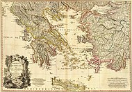 威廉·法登於1785年3月繪製的地中海區域地圖