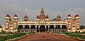 Mysore Palace is the traditional seat of the Wadiyars in Mysuru