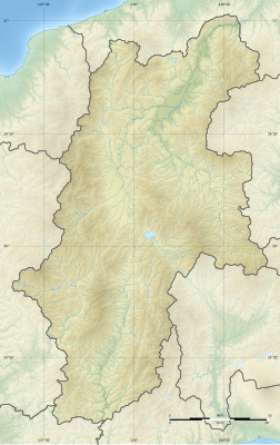 Location map Japan Nagano Prefecture