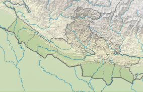 Map showing the location of Blackbuck Conservation Area