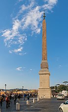 Obelisk Sallustiano on the Spanish Steps
