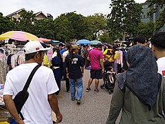 Flea market in Malaysia