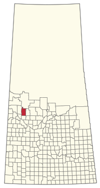 Location of the RM of Parkdale No. 498 in Saskatchewan