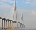 Image 23The Sutong Yangtze River Bridge, between Nantong and Suzhou, was one of the longest cable-stayed bridges in the world when it was completed in 2008. (from Yangtze)