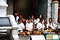 Image 16Schoolgirls and boys playing khrueang sai in front of a temple (from Culture of Thailand)