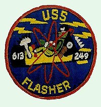 USS Flasher (SSN 613) Insignia