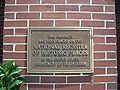 Historical marker on Umatilla Methodist Episcopal Church