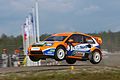 Andréas Eriksson in action during the 2008 Euro RX of Sweden