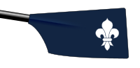 Image showing the rowing club's blade colours