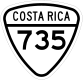 National Tertiary Route 735 shield}}