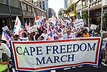 Cape Freedon March on January 2023