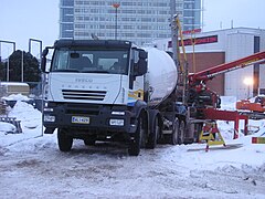 8x4 Concrete mixer Jyväskylä, Finland