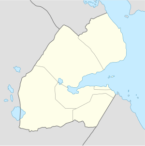 Guisti جويستي is located in Djibouti