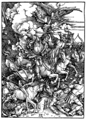 The Four Riders of the Apocalypse, Albrecht Dürer (1497–1498)